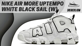 Nike Air More Uptempo Summit White Black Sail (W) - DO6718-100 - @SneakersADM