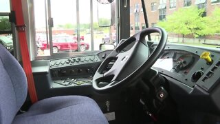 Lake Shore High School reveals new all electric bus