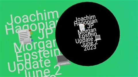 Joachim Hagopian 📑 JP Morgan Epstein Update 💻 June 2 2023