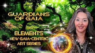 Meet The Guardians of Gaia Elements, Activation Art Series 💨🌎🔥💦 By Lightstar