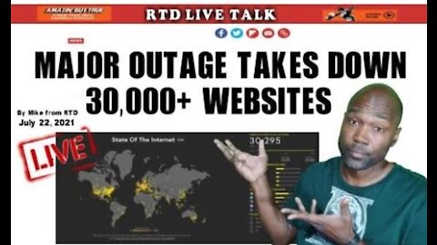 (Cyber Pandemic Test Run?) Millions Denied Access To Websites Around The World (Let's Talk...)