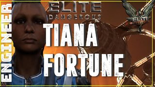 Elite Dangerous Unlocking Tiana Fortune Limpet and Scanner engineering