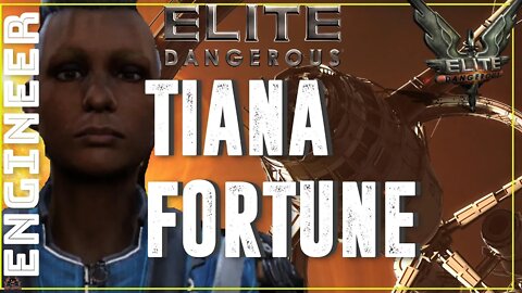 Elite Dangerous Unlocking Tiana Fortune Limpet and Scanner engineering