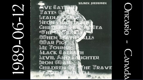 Black Sabbath - 1989-06-12 - Ontario