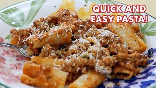 Quick and Easy Pasta with a Twist