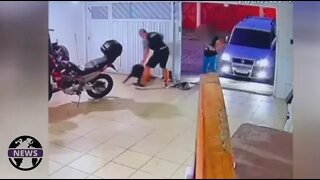 Influencer é Preso e liberado após agredir esposa e espancar cachorro no litoral de SP { VÍDEO }