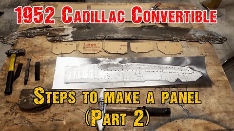 Steps to make a panel: 1952 Cadillac Convertible (Part 2)