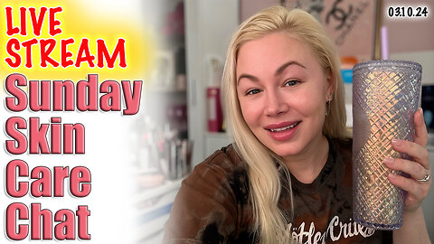 Live Sunday Skin Care Chat and LAST DAY OF GLAMCOSM SALE | Code Jessica10 Saves you Money