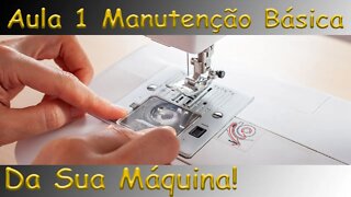 Como Fazer a Limpeza Básica de Sua Máquina de Costura!