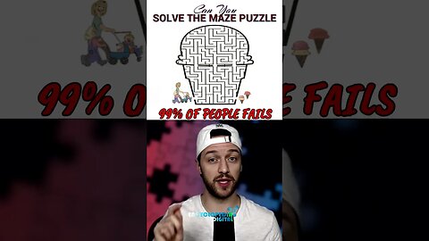 Solve Maze puzzle | Brain Teasers #Foryou #Shorts #Brainteasers