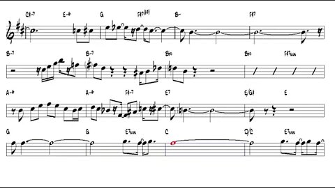 How Insensitive A C Jobim 1963 v2 Alto Sax