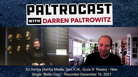 DJ Ashba interview #2 with Darren Paltrowitz