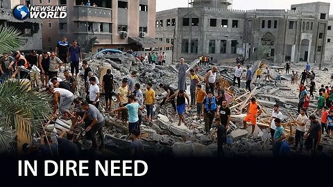 Gaza residents in dire need of basic necessities amid escalating conflict