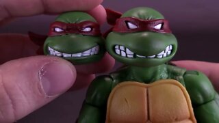 Super7 Teenage Mutant Ninja Turtles Ultimates Raphael Figure Version 2 @The Review Spot