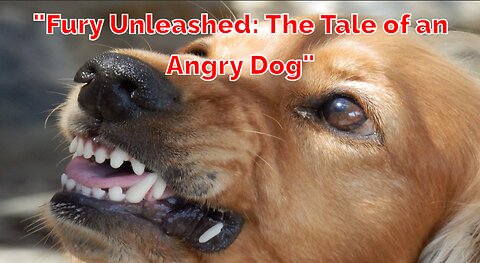 "Fury Unleashed: The Tale of an Angry Dog"