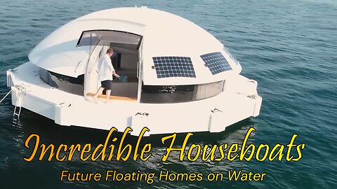 Incredible Houseboats and Future Floating Homes on Water