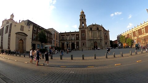 Plaza de Santo Domingo in Mexico City (Short Version)