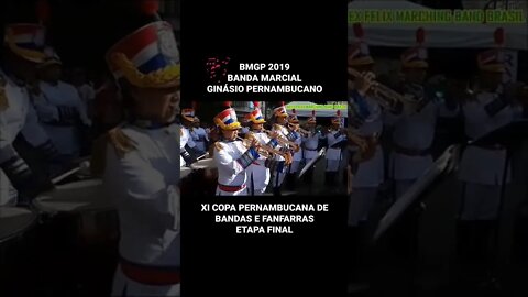 BMGP 2019 - BANDA MARCIAL GINÁSIO PERNAMBUCANO 2019 - #shorts