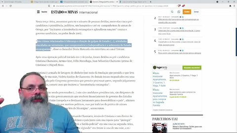 Ditador da Nicarágua, amigo de Lula, manda prender 8 opositores e mais vários jornalistas — PETER TU