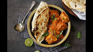 Butter Chicken in Indian Street Style l
