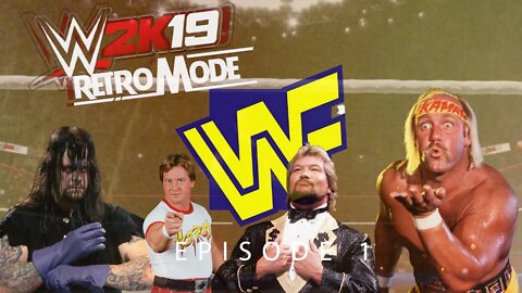 WWE 2K19 RETRO MODE | WWF EPISODE 1