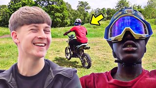 He Crashed My Pitbike!