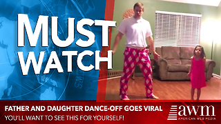 Dad Finally Has The Courage To Get Filmed Dancing, Video Goes Viral Almost Immediately