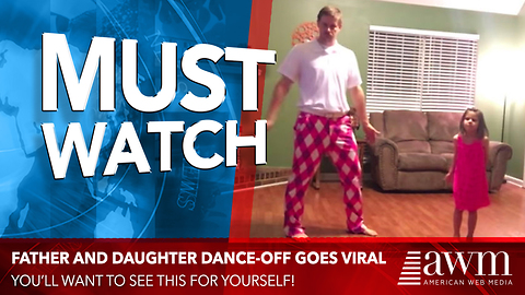 Dad Finally Has The Courage To Get Filmed Dancing, Video Goes Viral Almost Immediately