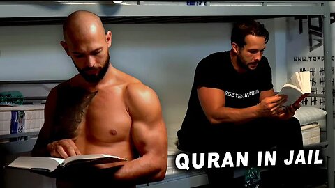 Andrew Tate Reads Quran In Jail With Tristan Tate!