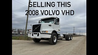 Selling my 2008 Volvo VHD