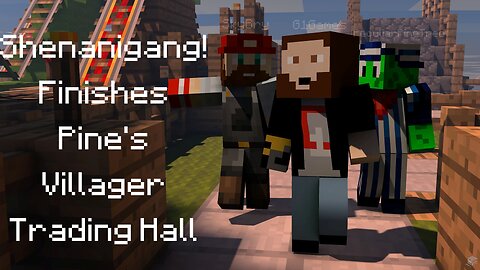 FINISHING PINE'S TRADING HALL! - Locals SMP!