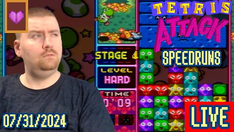 [Tetris Attack Speedruns] Wild Cards Wednesday: Shrinking "Wiggle" Room Edition, Doods!
