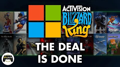 MAXimum News - Microsoft Officially Acquires Activision Blizzard, Fallout TV Show
