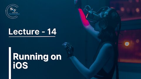 14 - Running on iOS | Skyhighes | React Native