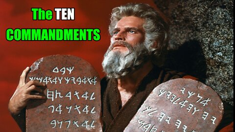 Are The 10 COMMANDMENTS Works Based Salvation