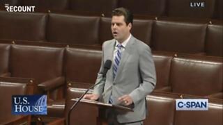 Matt Gaetz Goes Off On The Biden, McCarthy, Jeffries D.C. Uniparty