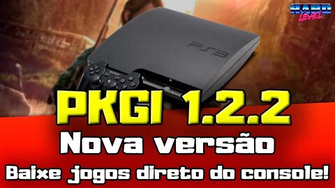 PS3 PKGi Nova versão 1.2.2 - Agora em português! A melhor e mais completa loja está aqui!