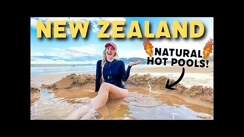 We Dug A Natural HOT POOL! 🔥 Best of Coromandel | New Zealand Travel