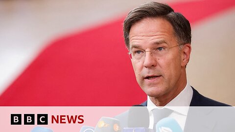 0:00 / 3:07 Nato set to make Dutch PM Mark Rutte new secretary general | BBC News