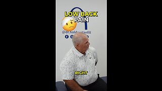 He Felt it Right in His Back Side! #chiropractor #backpain #headaches #neckpain