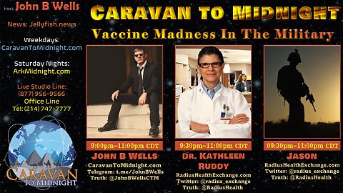 Vaccine Madness in the Military - John B Wells LIVE