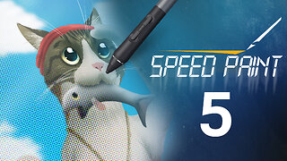Speedpaint 5: Pirate Cat - Community Art Request