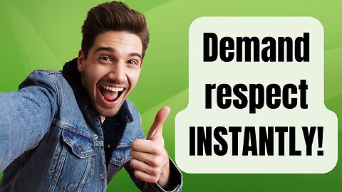 DEMANDING RESPECT: 10 PROVEN Tips and Techniques for COMMANDING Authority!