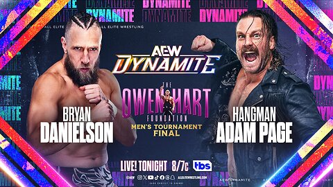 Bryan Danielson vs. Hangman Page: Owen Hart Men's Tournament Finals! #shorts
