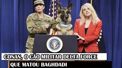 Conan, O Cão Militar Delta Force Que Matou Baghdadi