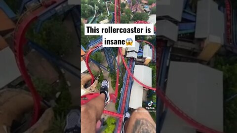 Insane Rollercoaster in Busch Gardens 🎢