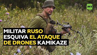 Un soldado ruso sale ileso a siete ataques drones kamikaze