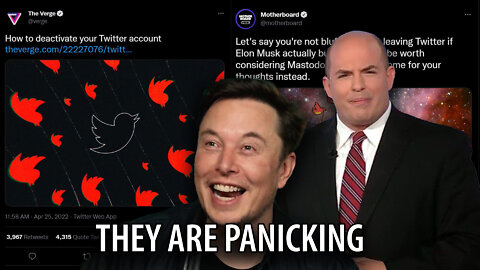 The Left is in Complete PANIC MODE After Elon Musk Takes FULL CONTROL of Twitter