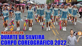 CORPO COREOGRÁFICO 2022 - BANDA MARCIAL DUARTE DA SILVEIRA 2022 NO DESFILE CÍVICO 2022