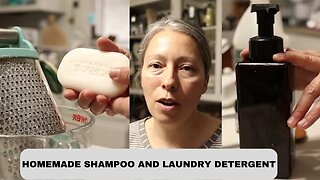 Homemade LAUNDRY DETERGENT and SHAMPOO